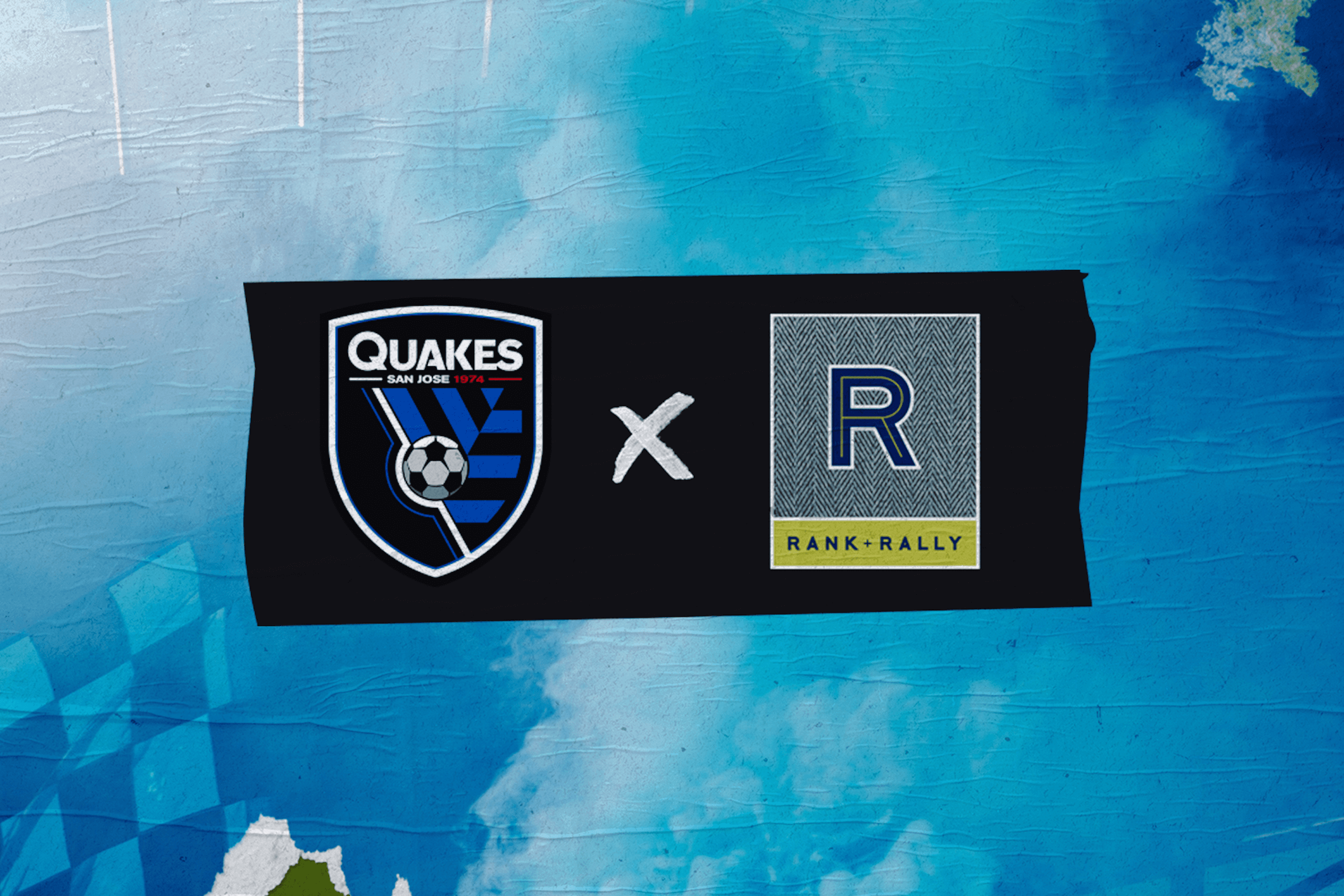 Earthquakes and Rank+Rally logo