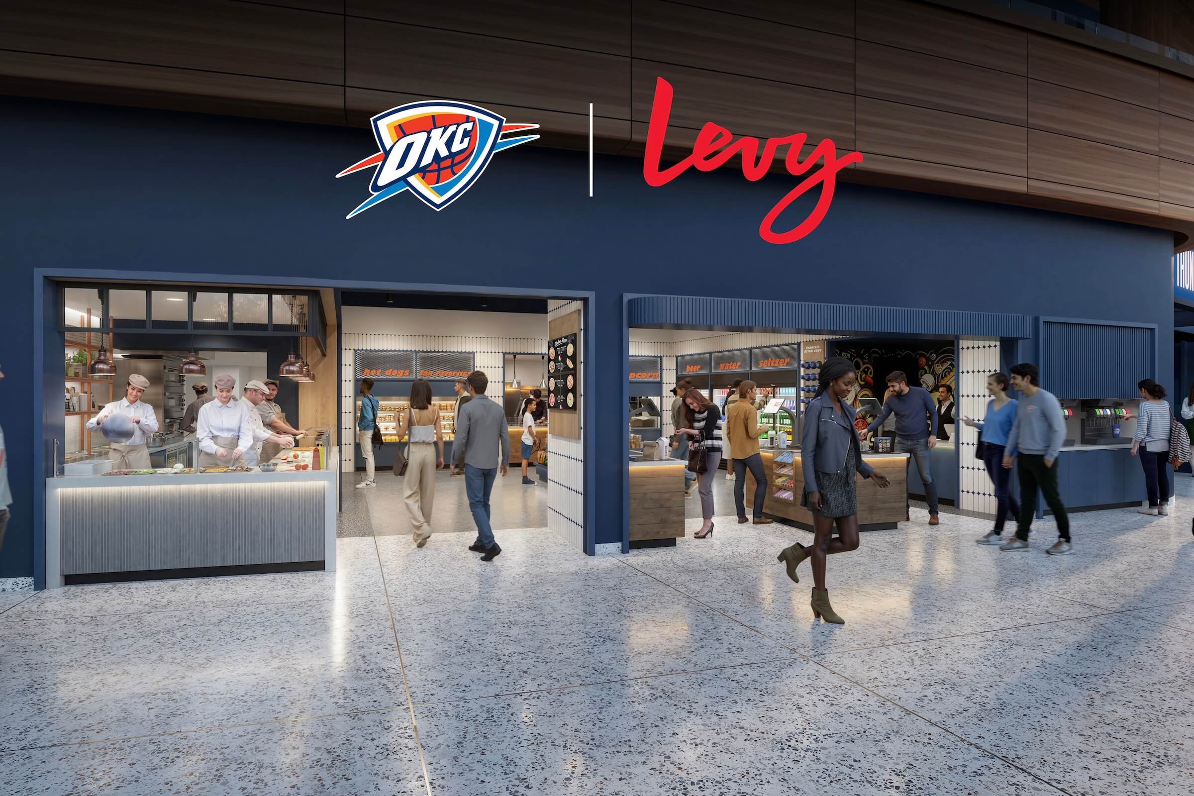 OKC and Levy logos