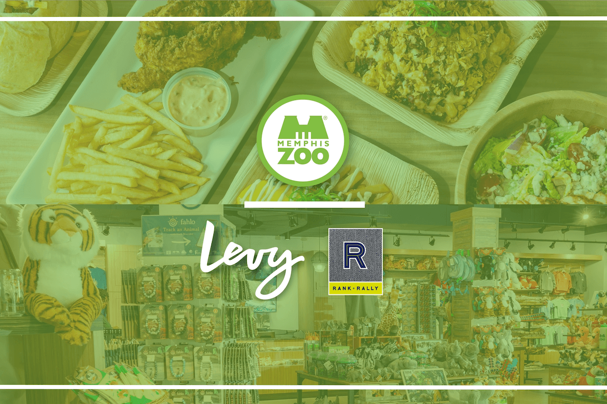 Memphis Zoo Welcomes Levy and Rank + Rally to Enhance Hospitality and Retail Experiences